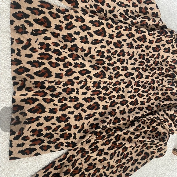 Leopard print long cardigan (fits more M/L) - Picture 5 of 5